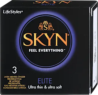 Kondomi ELITE, 3 kos