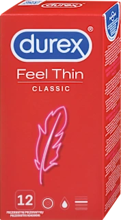 Kondomi Feel Thin Classic, 12 kos