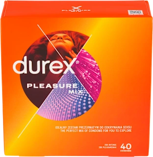 Kondomi Pleasure Mix, 40 kos