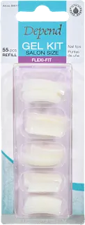 Konice umetnih nohtov Flexi-Fit Salon Size, 55 kos