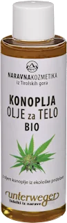Konopljino olje za telo, 150 ml
