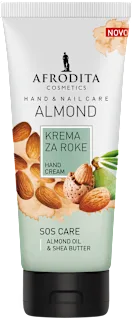 Krema za roke SOS Care z mandljevim oljem in karitejevim maslom, 100 ml