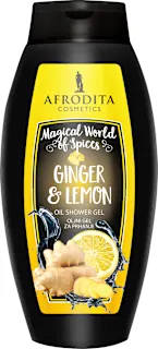 Kremno-oljni gel za tuširanje Ginger & Lemon, 250 ml