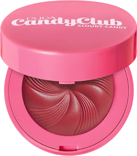Kremno rdečilo za lica Candy Club Cloudy Candy, 002 Strawberry Chew, 4,5 g