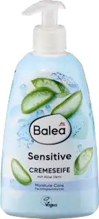 Kremno tekoče milo za roke Sensitive z aloe vero, 500 ml