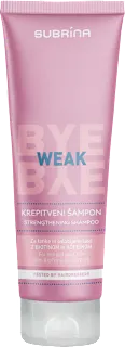 Krepitveni šampon za tanke in oslabljene lase Bye Bye Weak, 200 ml