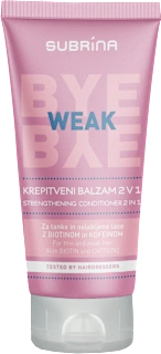Krepitveni balzam za tanke in oslabljene lase Bye Bye Weak, 150 ml