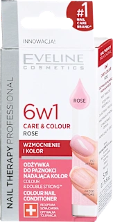 Lak za nohte Nail Therapy 6v1, Care & Colour - Rose, 5 ml