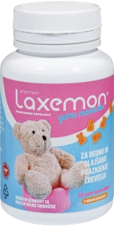 Laxemon gumi medvedki, z okusom pomaranče, 160 g