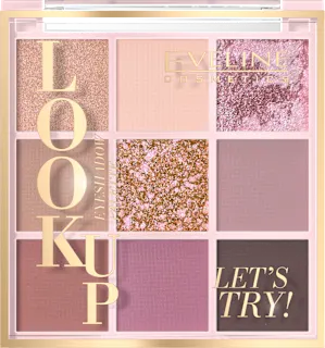Look Up paleta senčil za veke Let's Try!, 11 g