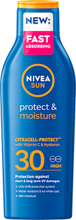 Losjon za zaščito pred soncem Protect & Moisture, ZF 30, 200 ml