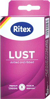 LUST kondomi, 8 kos