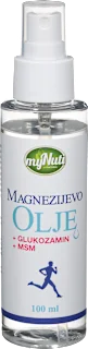 Magnezijevo olje z glukozaminom in MSM, 100 ml