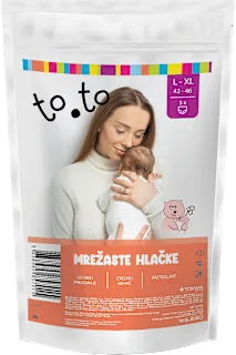 Mama mrežaste hlačke L, 5 kos