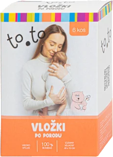 Mama vložki XL, 6 kos