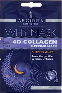 Maska Why Mask 4D Collagen Sleeping Mask, 12 ml