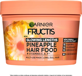 Maska za dolge in puste lase Hair Food Pineapple, 390 ml