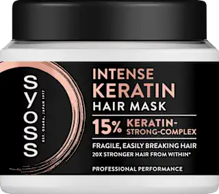 Maska za krhke lase Intense Keratin, 400 ml