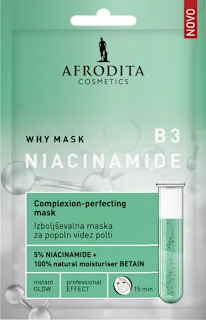 Maska za obraz Why Mask Niacinamide B3, 12 ml