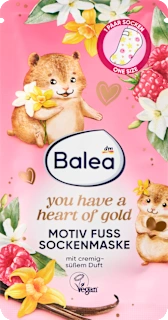 Maska za stopala v obliki nogavic You Have a Heart of Gold