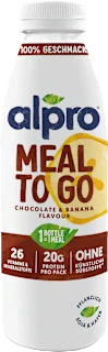 MEAL TO GO, čokolada in banana, 500 ml