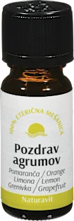 Mešanica eteričnih olj Pozdrav Agrumov, 10 ml