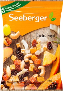 Mešanica suhega sadja in oreščkov Caribic Royal, 200 g