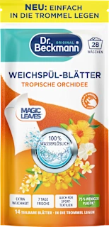 Mehčalec za perilo v lističih Tropical Orchid, 28 pranj