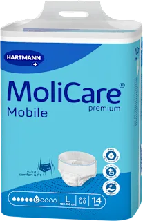 Mobilne neprepustne hlačke Premium Mobile 6, velikost L, 14 kos