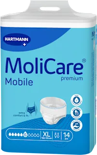 Mobilne neprepustne hlačke Premium Mobile 6, velikost XL, 14 kos