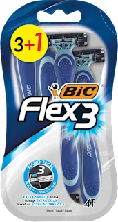 Moški brivnik za enkratno uporabo Flex 3, 4 kos