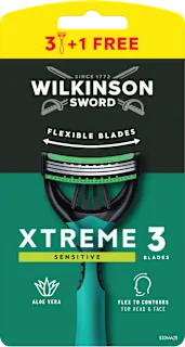 Moški brivniki za enkratno uporabo Xtreme 3, 4 kos