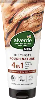 Moški gel za prhanje Rough Nature 4 v 1, 200 ml