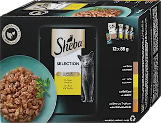 Mokra hrana za mačke Selection in Sauce - perutninski izbor, 1.020 g