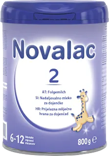 Nadaljevalno mleko za dojenčke 2, 6-12 mesecev, 800 g