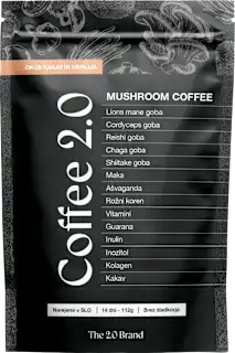 Nadomestek kave Coffee 2.0 z okusom kakava in vanilje, 112 g