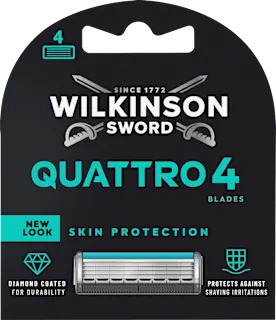 Nadomestne britvice Quattro 4, 4 kos