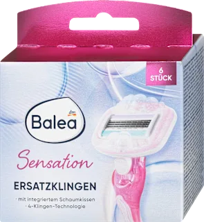 Nadomestne britvice s 4 rezili Sensation, 6 kos
