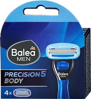 Nadomestne britvice s 5 rezili Precision5 Body, 4 kos