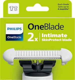 Nadomestne glave za brivnik OneBlade Intimate, 2 kos