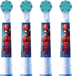 Nadomestne glave za otroško električno zobno ščetko Pro Kids 3+ Spiderman, 4 kos