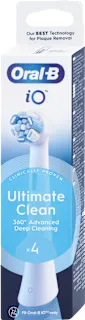 Nadomestni nastavki za električno zobno ščetko Ultimate Clean, 4 kos