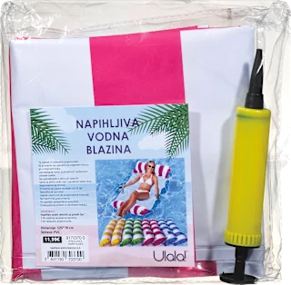 Napihljiva vodna blazina, več različic, 1 kos