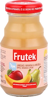Napitek jabolko banana hruška, od 4. meseca, 125 ml