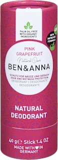 Naravni deodorant v stiku Pink Grapefruit, 40 g