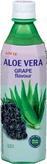 Negazirana pijača Aloe vera in grozdje, 500 ml