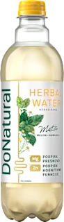 Negazirana zeliščna voda, meta, 0,5 l