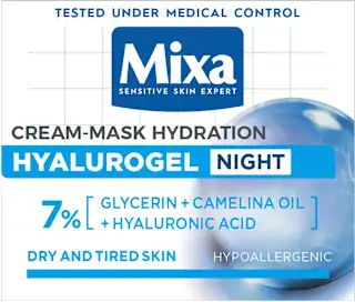 Nočna krema Hyalurogel Night, 50 ml