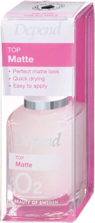 O2 mat nadlak Top Matte, 11 ml