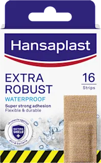 Obliži Extra Robust, vodoodporni, 16 kos